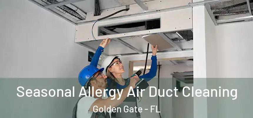 Seasonal Allergy Air Duct Cleaning Golden Gate - FL